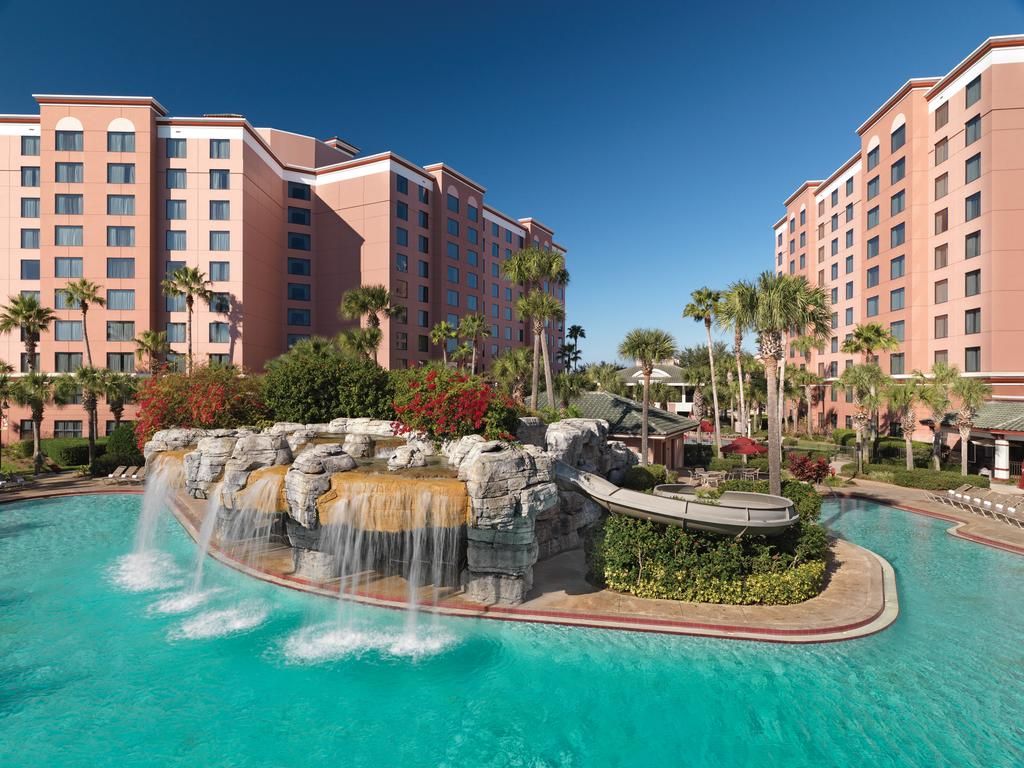 The Caribe Royale Resort is located within six miles of the many theme parks, such as Walt Disney World, Wet and Wild, SeaWorld, Universal Studios and the Orlando Convention center. 